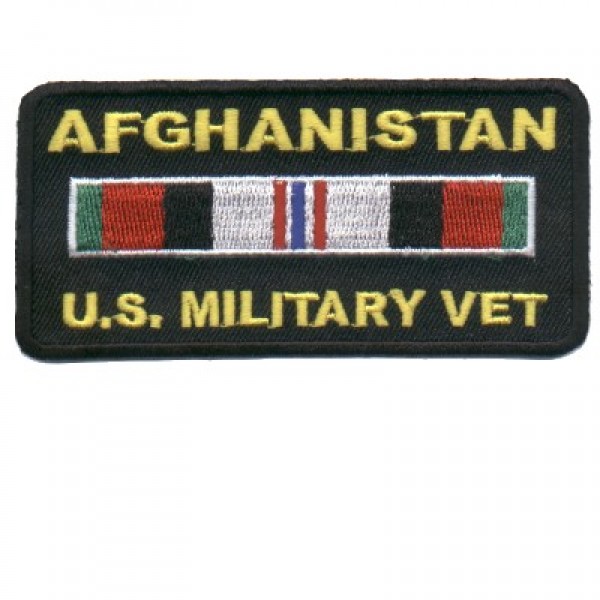 Afghanistan Veteran rect. patch Afghanistan Veteran rect. patch