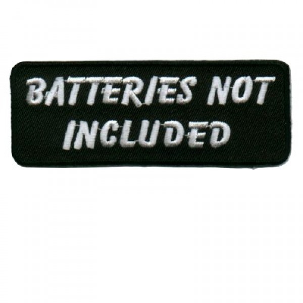 Batteries Not Included patch Batteries Not Included patch