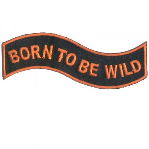 Born to be Wild wave patch Born to be Wild wave patch