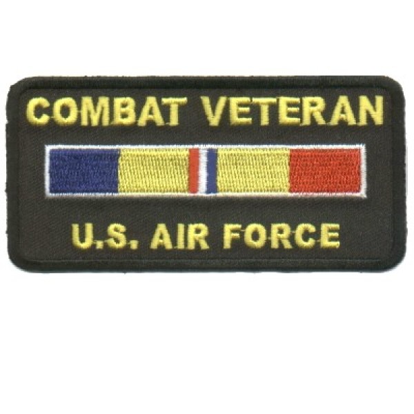 Combat Veteran US Air Force Patch Combat Veteran US Air Force Patch