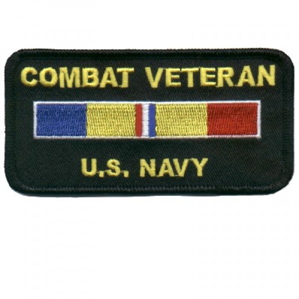 Combat Veteran U.S. Navy Patch Combat Veteran U.S. Navy Patch