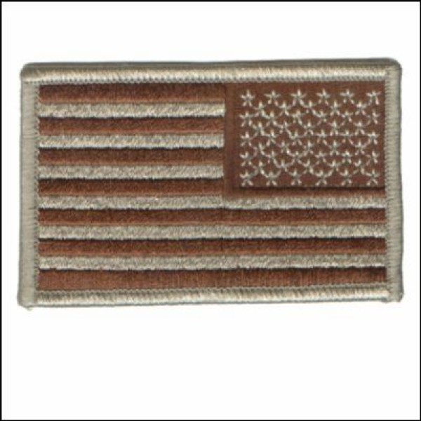 US Flag- Brown & Tan (Desert) Reverse US Flag- Brown & Tan (Desert) Reverse