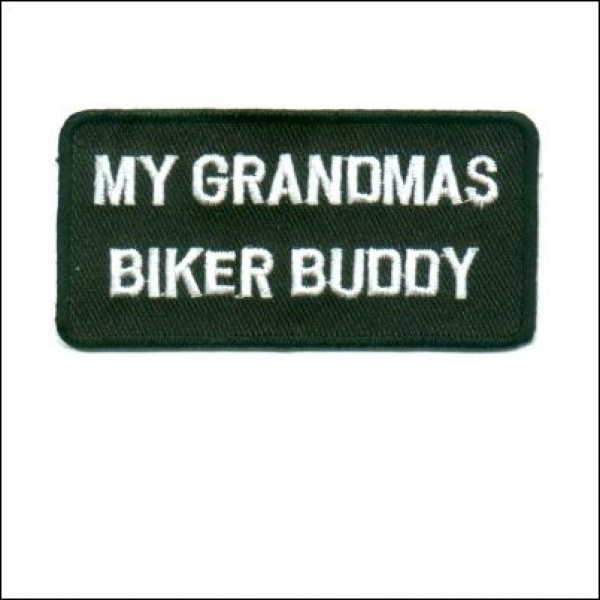 Grandmas Biker Buddy Patch Grandmas Biker Buddy Patch