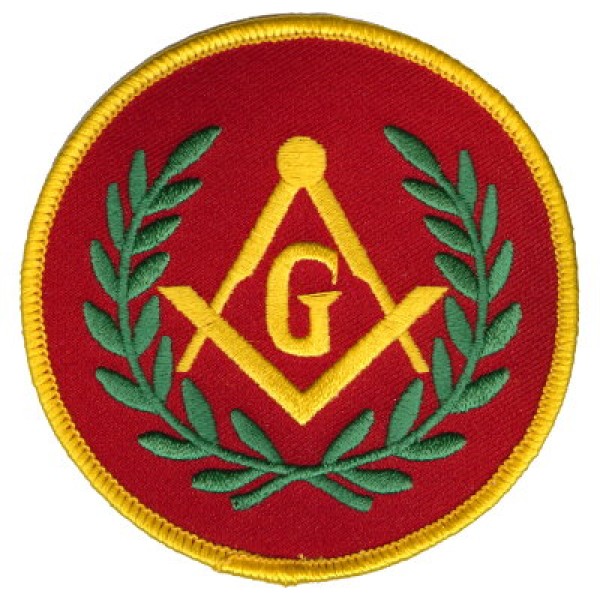Masonic- G Red (3½") Masonic- G Red (3½")
