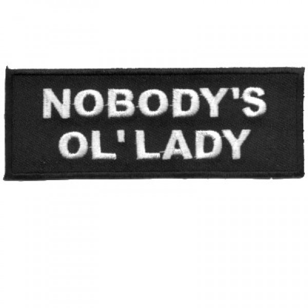 Nobodys OL Lady patch Nobodys OL Lady patch