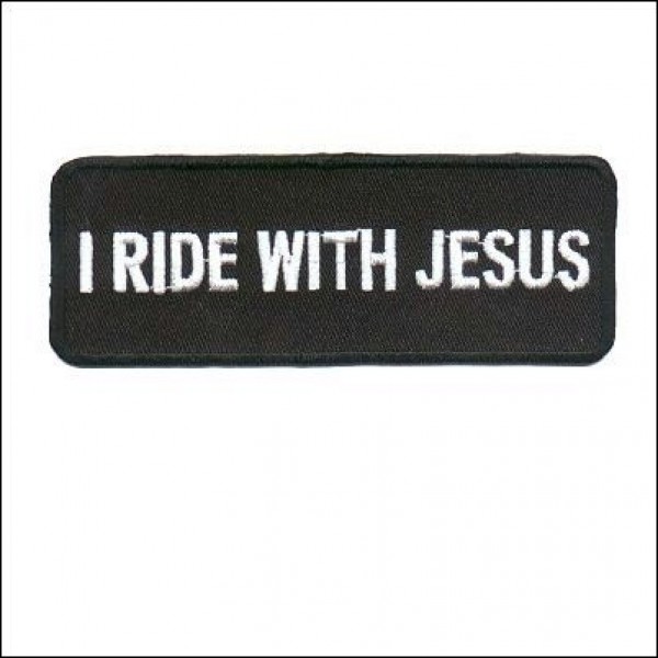 I Ride with Jesus White I Ride with Jesus White