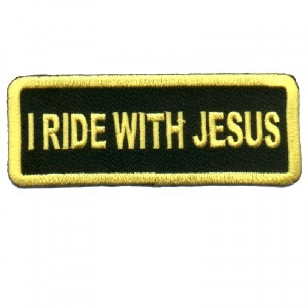 I Ride with Jesus Yellow I Ride with Jesus Yellow