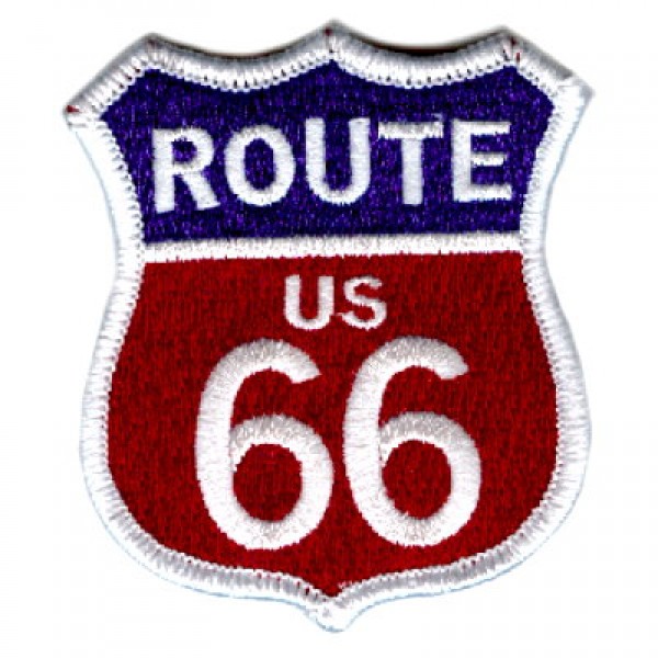 Route 66- US Blue & Red