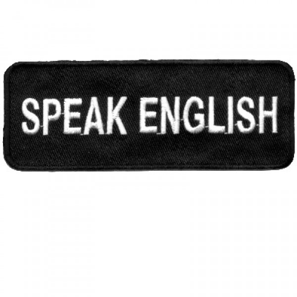 Speak English patch Speak English patch