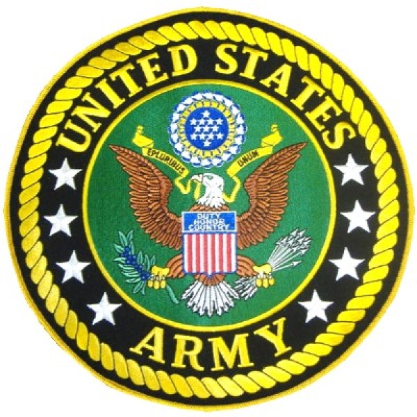 U.S. Army back patch