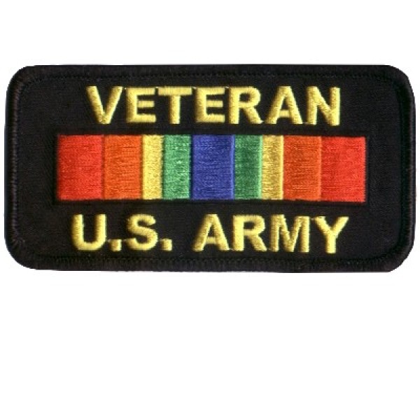 Veteran US Army rect patch Veteran US Army rect patch