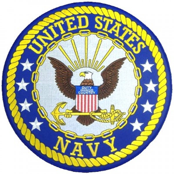 U.S. Navy Back patch U.S. Navy Back patch
