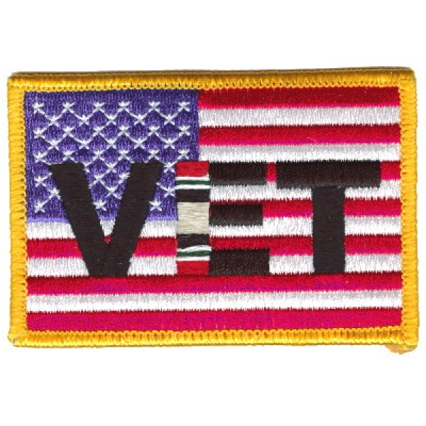 US Flag- Vet (Iraq Ribbon) US Flag- Vet (Iraq Ribbon)