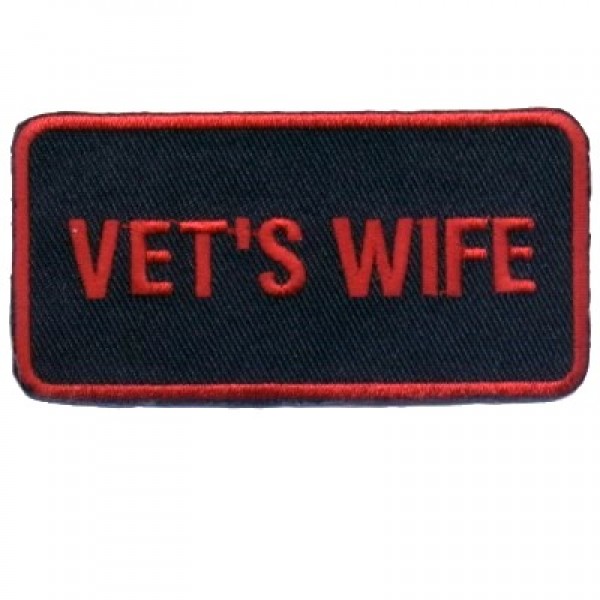 Vets Wife Patch Vets Wife Patch
