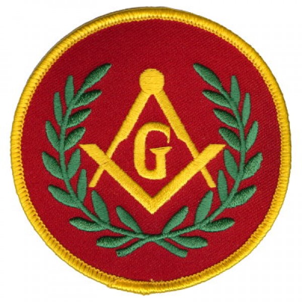 Masonic- G Red (3") Masonic- G Red (3")