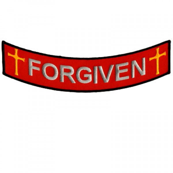 Forgiven Bottom Rocker Patch Forgiven Bottom Rocker Patch