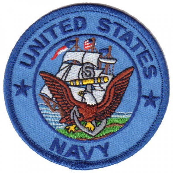 US Navy Round Patch US Navy Round Patch