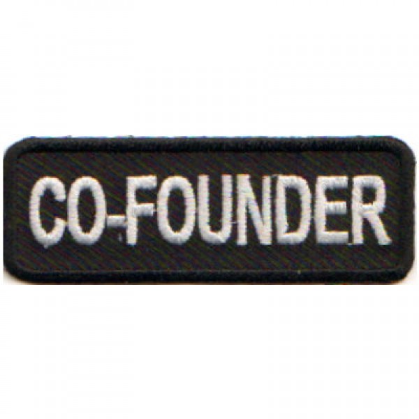 Officer Tag- Co-Founder White Officer Tag- Co-Founder White