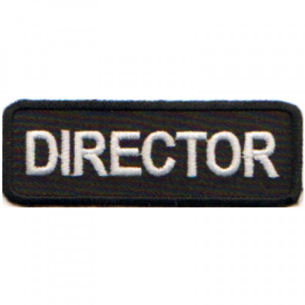 Officer Tag- Director White Officer Tag- Director White