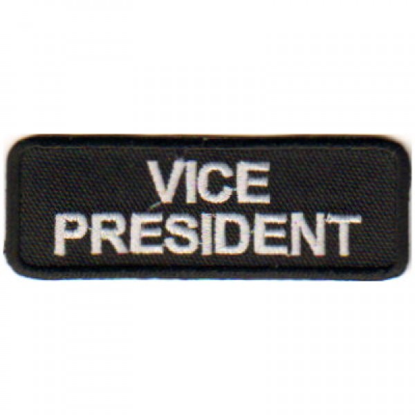 Officer Tag- Vice President White Officer Tag- Vice President White
